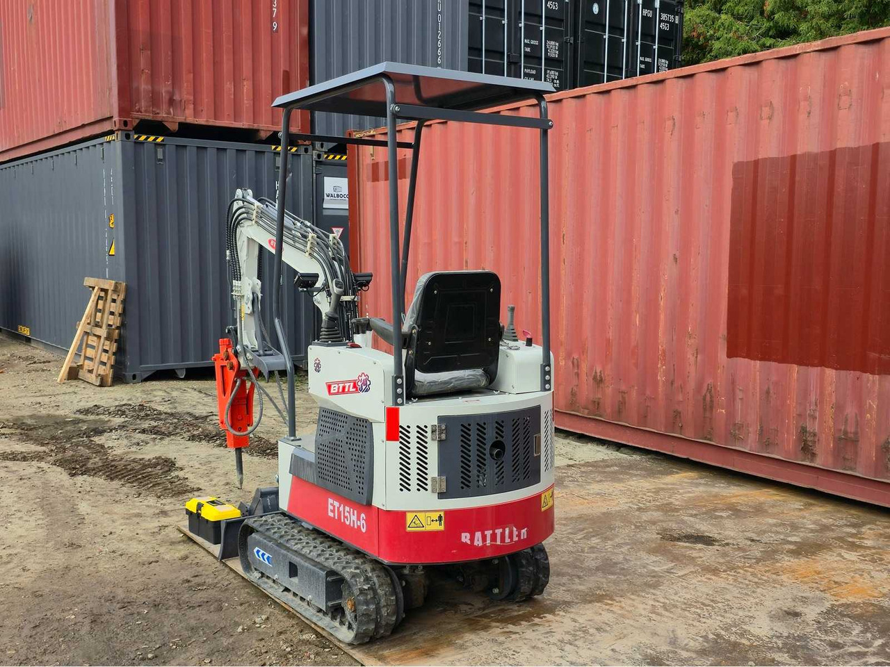 BTTL ET15H-6 - Mini excavator: picture 2 BTTL ET15H-6 - Mini excavator: picture 2