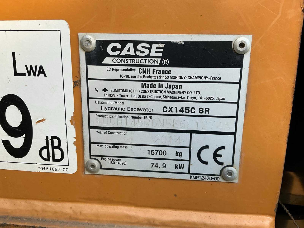 Crawler excavator Case CX145C SR: picture 34