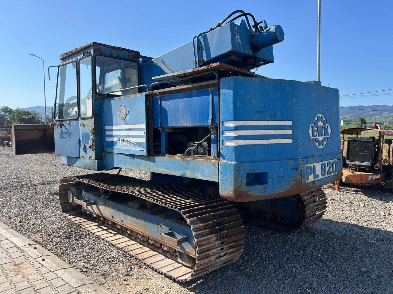 EWK PL820R - Crawler excavator: picture 4 EWK PL820R - Crawler excavator: picture 4