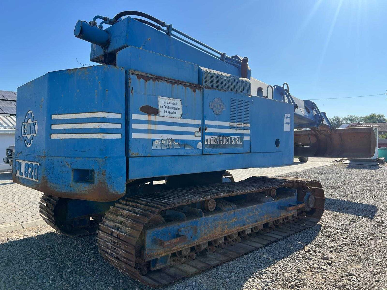 EWK PL820R - Crawler excavator: picture 5 EWK PL820R - Crawler excavator: picture 5