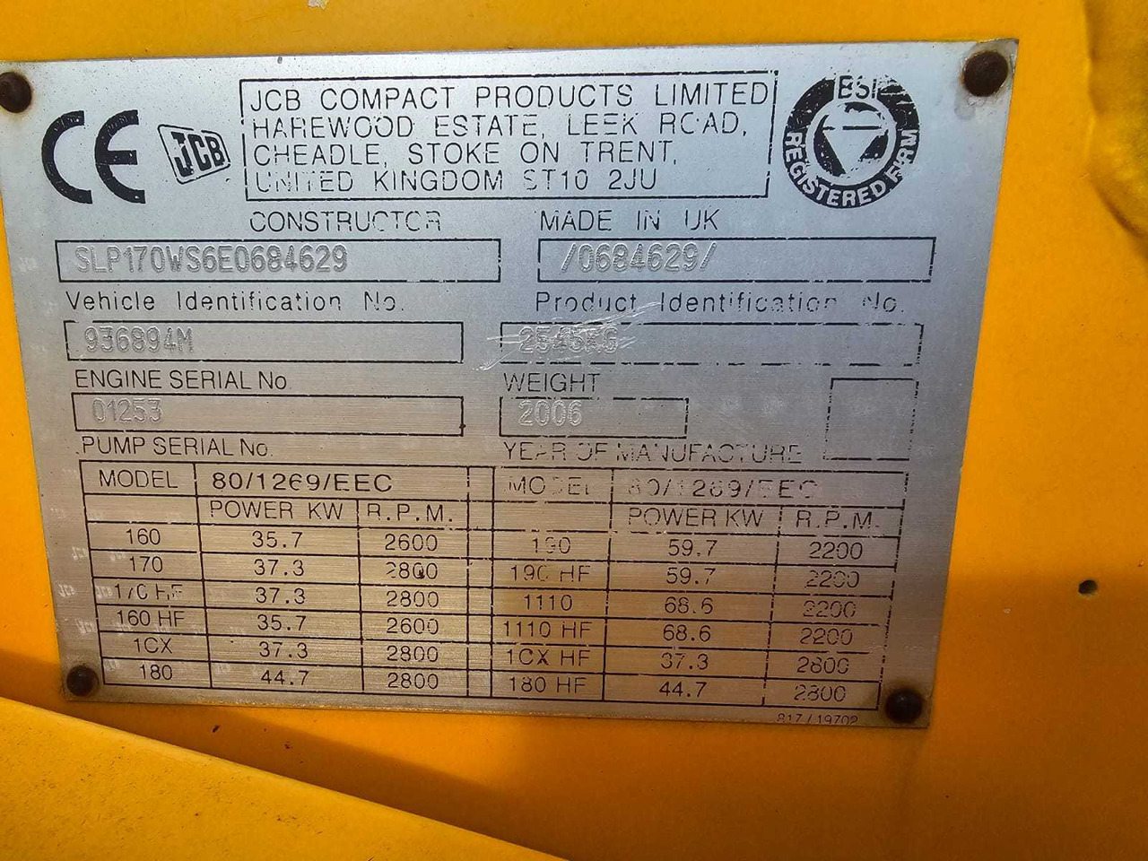JCB - ROBOT 170 - LOADER - 2005 - Wheel loader: picture 5 JCB - ROBOT 170 - LOADER - 2005 - Wheel loader: picture 5