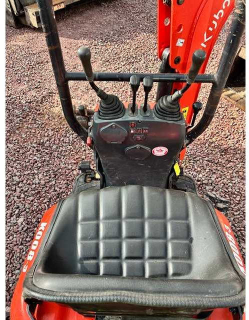 Mini excavator KUBOTA K 008-3 1 TON MINI CRAWLER EXCAVATOR: picture 9