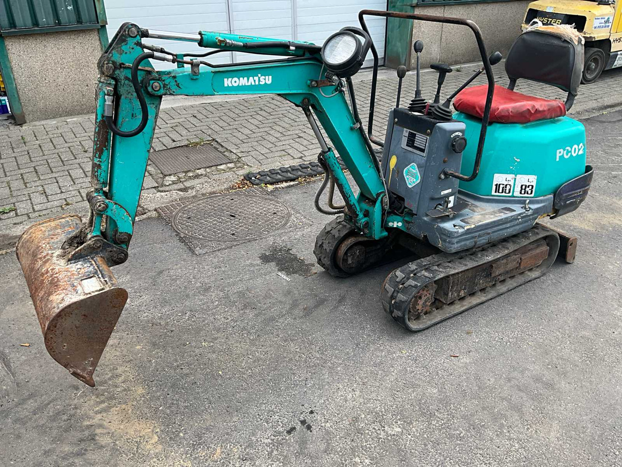 Komatsu PC02 - Mini excavator: picture 2 Komatsu PC02 - Mini excavator: picture 2