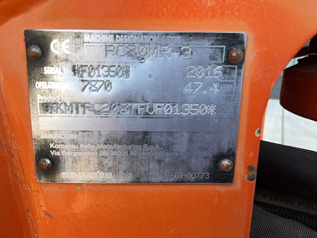 Crawler excavator Komatsu PC80MR-3: picture 33