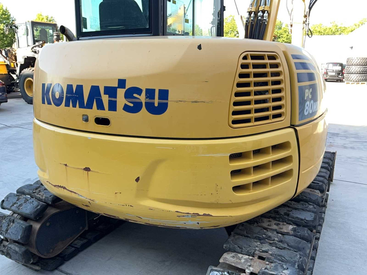 Crawler excavator Komatsu PC80MR: picture 26