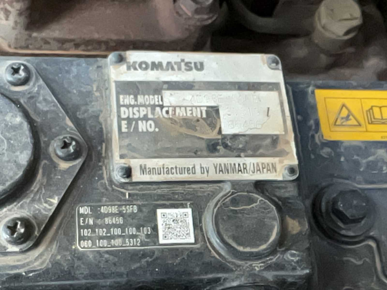 Crawler excavator Komatsu PC80MR: picture 28