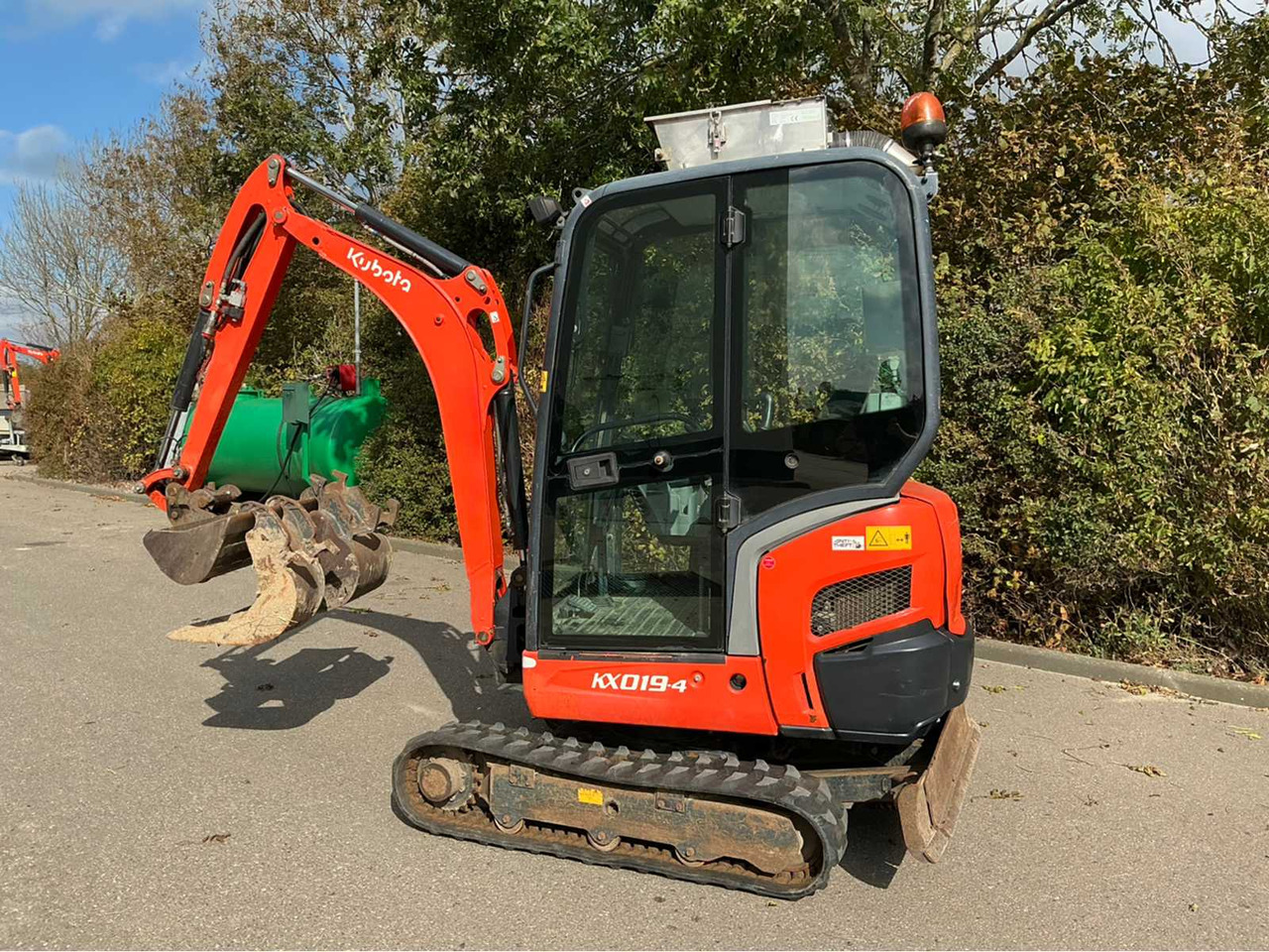 Kubota KX019-4 - Mini excavator: picture 4 Kubota KX019-4 - Mini excavator: picture 4