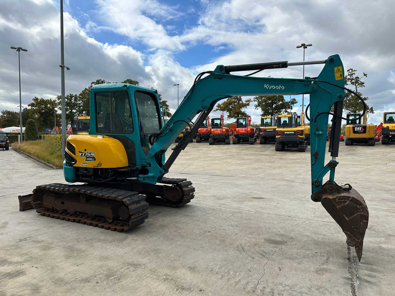 Kubota KX155-3SZ - Crawler excavator: picture 4 Kubota KX155-3SZ - Crawler excavator: picture 4