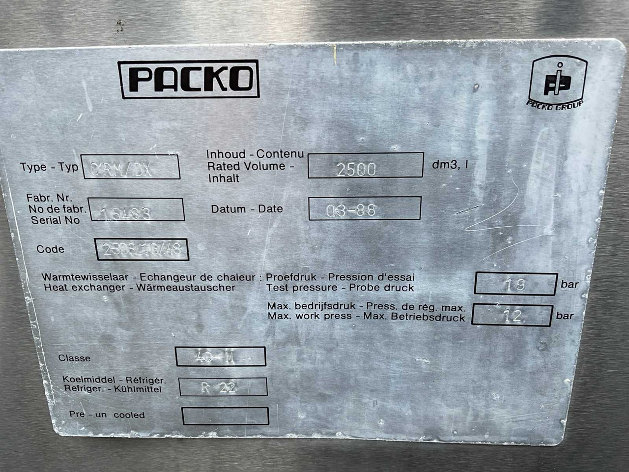 Milking equipment Packo CRM/DX: picture 11