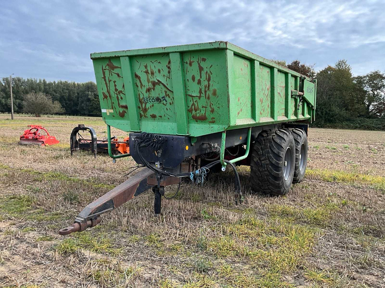 Record DP25 - Farm tipping trailer/ Dumper: picture 1 Record DP25 - Farm tipping trailer/ Dumper: picture 1
