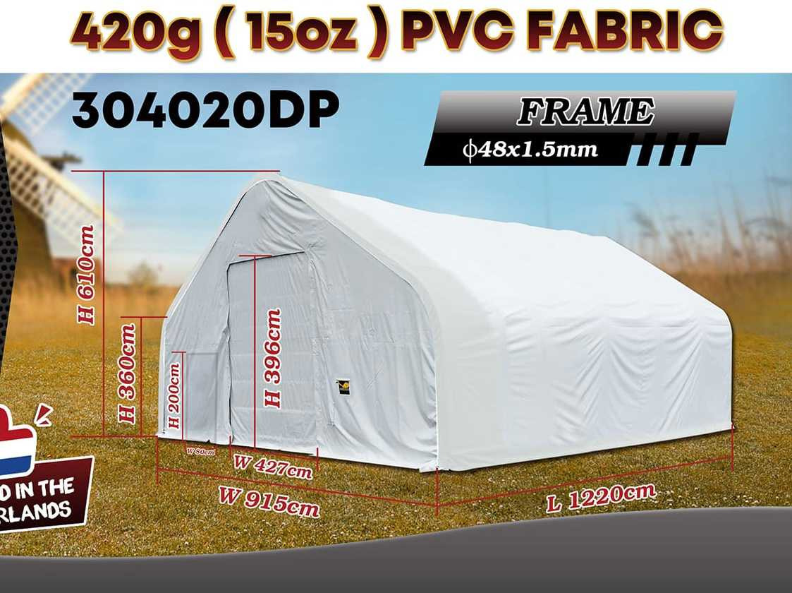 Rhino-Cross-Shelter 304020DP - 12,2x9,15x6,1 m - Storage tank: picture 2 Rhino-Cross-Shelter 304020DP - 12,2x9,15x6,1 m - Storage tank: picture 2