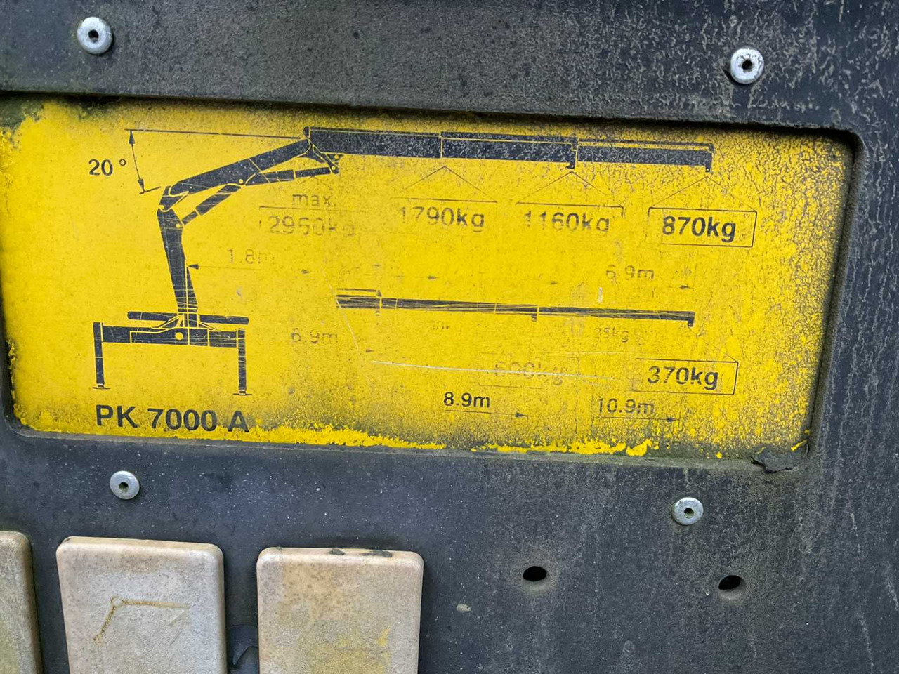 Truck MERCEDES-BENZ TRUCK WITH PALFINGER PK7000: picture 15 Truck MERCEDES-BENZ TRUCK WITH PALFINGER PK7000: picture 15