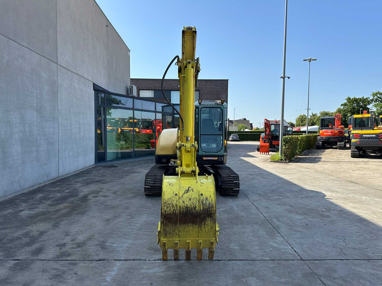 Yanmar VIO80 - Crawler excavator: picture 2 Yanmar VIO80 - Crawler excavator: picture 2