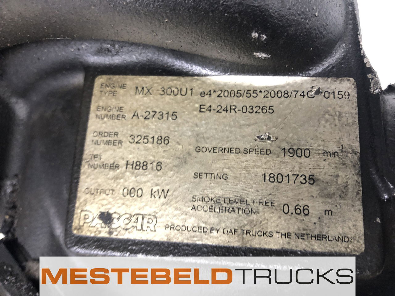 DAF Koelvloeistofpomp XF 105 - Cooling system for Truck: picture 3 DAF Koelvloeistofpomp XF 105 - Cooling system for Truck: picture 3