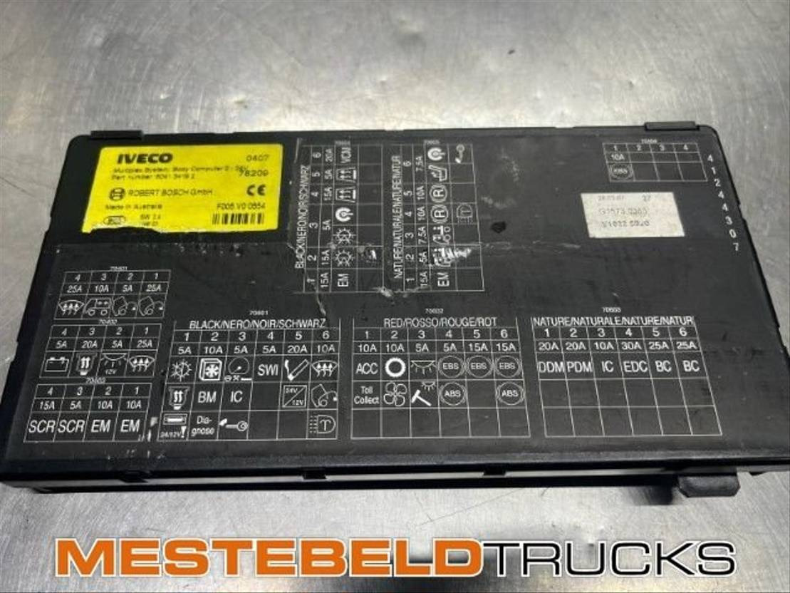 Iveco Multiplex bodycomputer - Electrical system for Truck: picture 1 Iveco Multiplex bodycomputer - Electrical system for Truck: picture 1