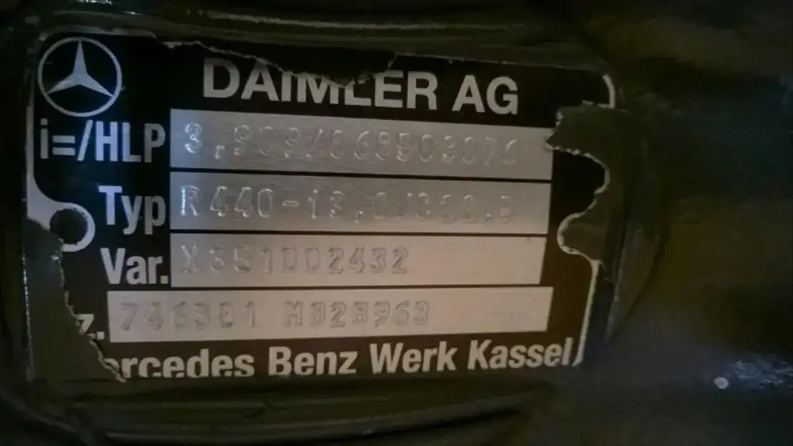 Mercedes-Benz Differentieel  - Rear axle for Truck: picture 2 Mercedes-Benz Differentieel  - Rear axle for Truck: picture 2