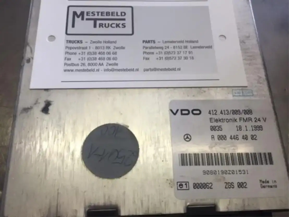 Mercedes-Benz FMR unit MB vario 814 - Electrical system for Truck: picture 1 Mercedes-Benz FMR unit MB vario 814 - Electrical system for Truck: picture 1