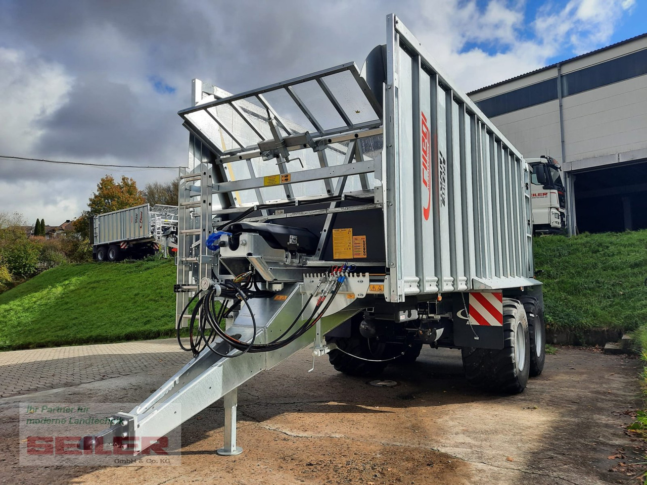 Fliegl ASW 271 C FOX 40m³ Franken-Renner - Self-loading wagon: picture 2 Fliegl ASW 271 C FOX 40m³ Franken-Renner - Self-loading wagon: picture 2