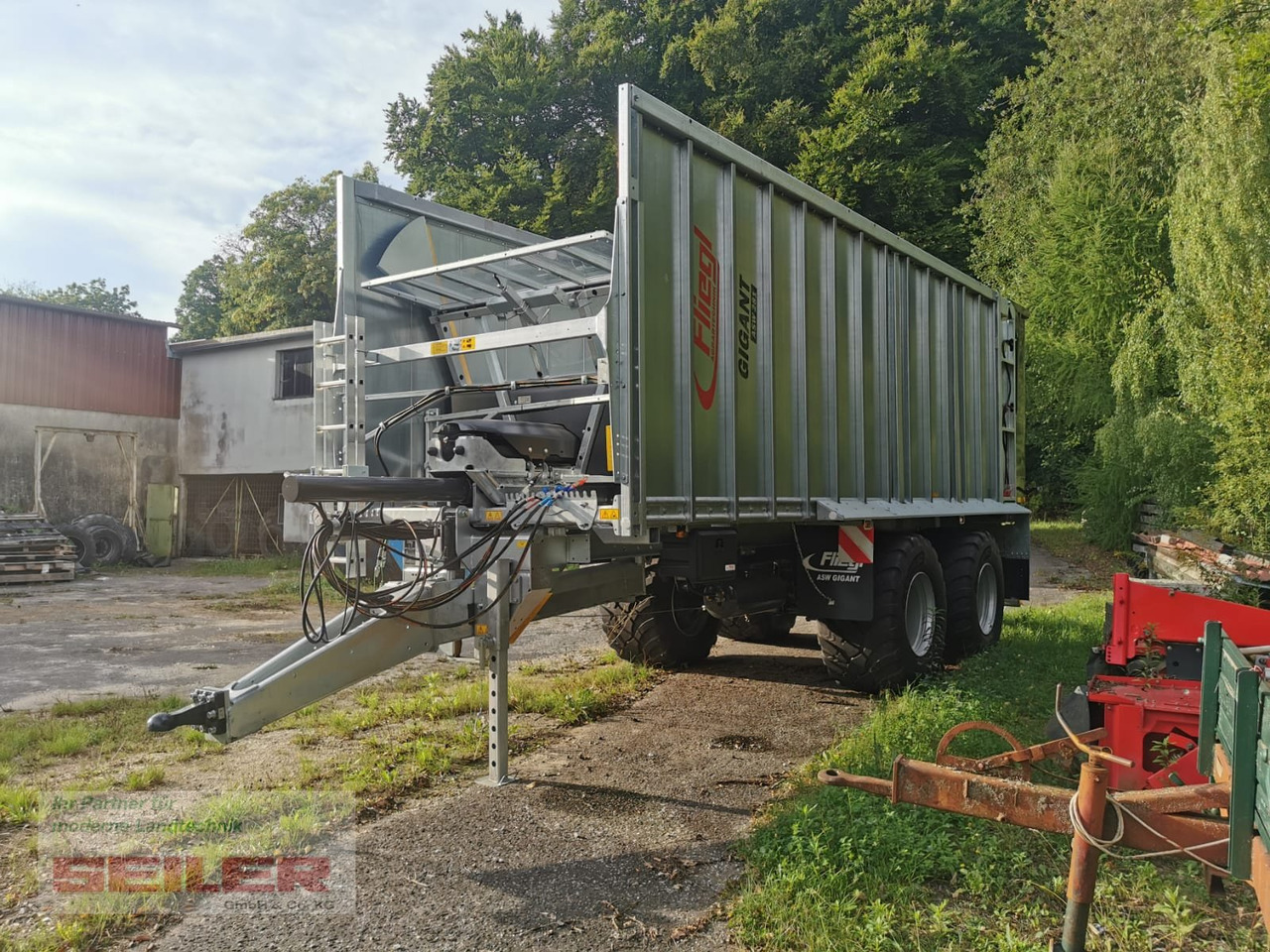 Fliegl ASW 281 GIGANT FOX 45m³ - Self-loading wagon: picture 2 Fliegl ASW 281 GIGANT FOX 45m³ - Self-loading wagon: picture 2
