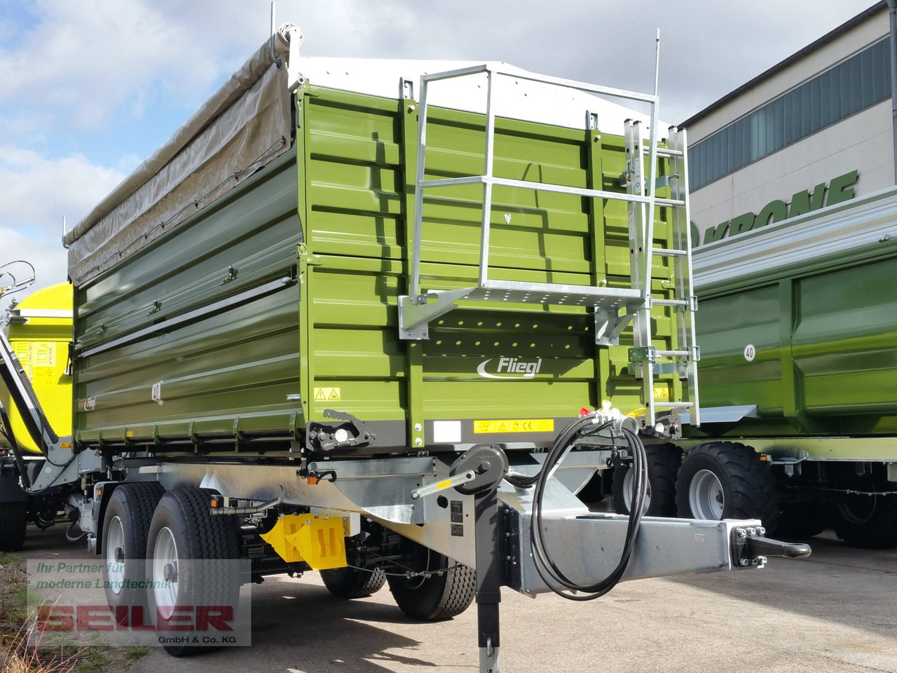 Fliegl TDK 200 FOX - Farm tipping trailer/ Dumper: picture 2 Fliegl TDK 200 FOX - Farm tipping trailer/ Dumper: picture 2
