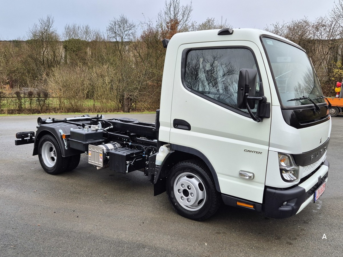 New Hook lift truck FUSO 3C15 Duonic Aut.City Abrollkipper AHK 3.5T: picture 6