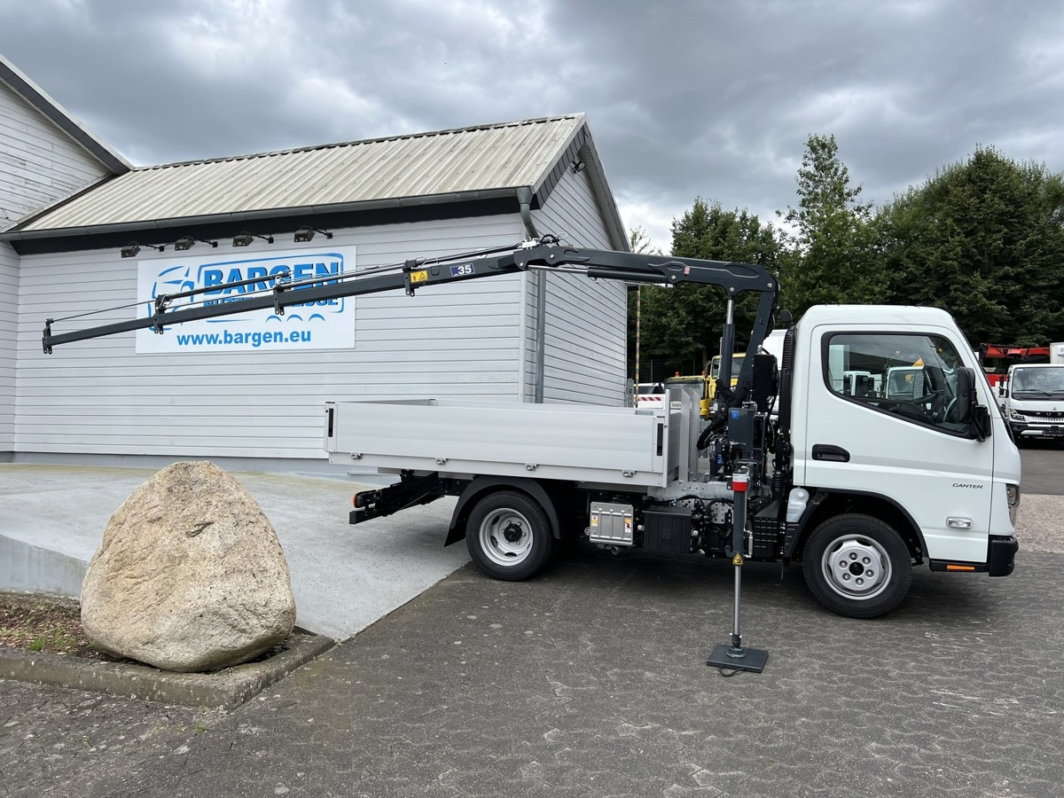 FUSO 3S15 Alu Pritsche 2.80m Ladekran - Flatbed van: picture 4 FUSO 3S15 Alu Pritsche 2.80m Ladekran - Flatbed van: picture 4