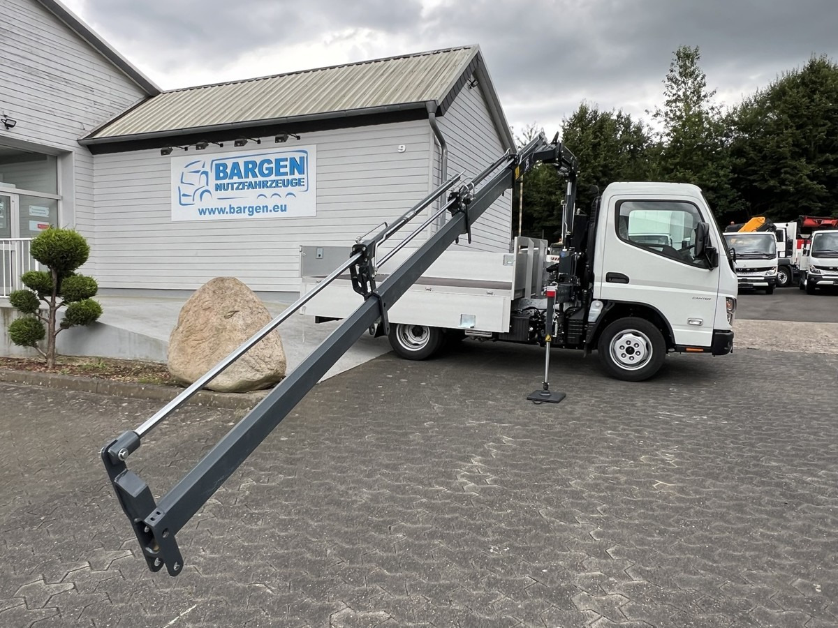 FUSO 3S15 Alu Pritsche 2.80m Ladekran - Flatbed van: picture 3 FUSO 3S15 Alu Pritsche 2.80m Ladekran - Flatbed van: picture 3