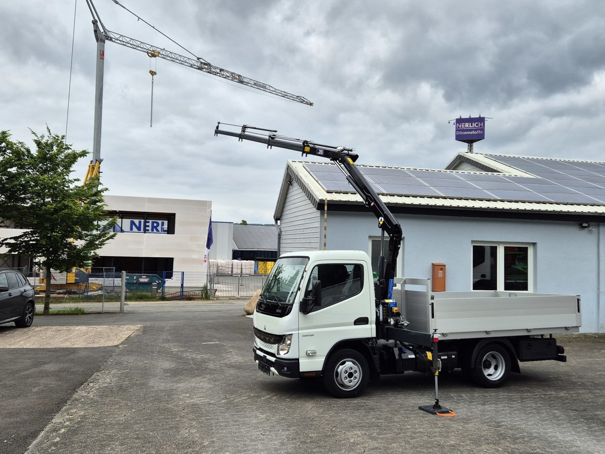 FUSO 3S15 Alu Pritsche 2.80m Ladekran - Flatbed van: picture 5 FUSO 3S15 Alu Pritsche 2.80m Ladekran - Flatbed van: picture 5