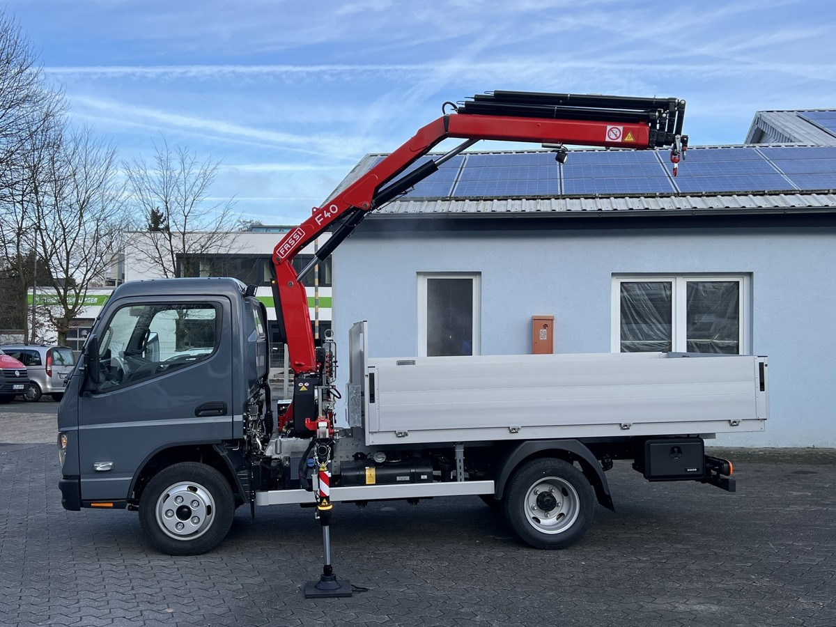 FUSO 6S15 Pritsche 3.0m Kran 4xhydr. Funk! - Flatbed van: picture 3 FUSO 6S15 Pritsche 3.0m Kran 4xhydr. Funk! - Flatbed van: picture 3