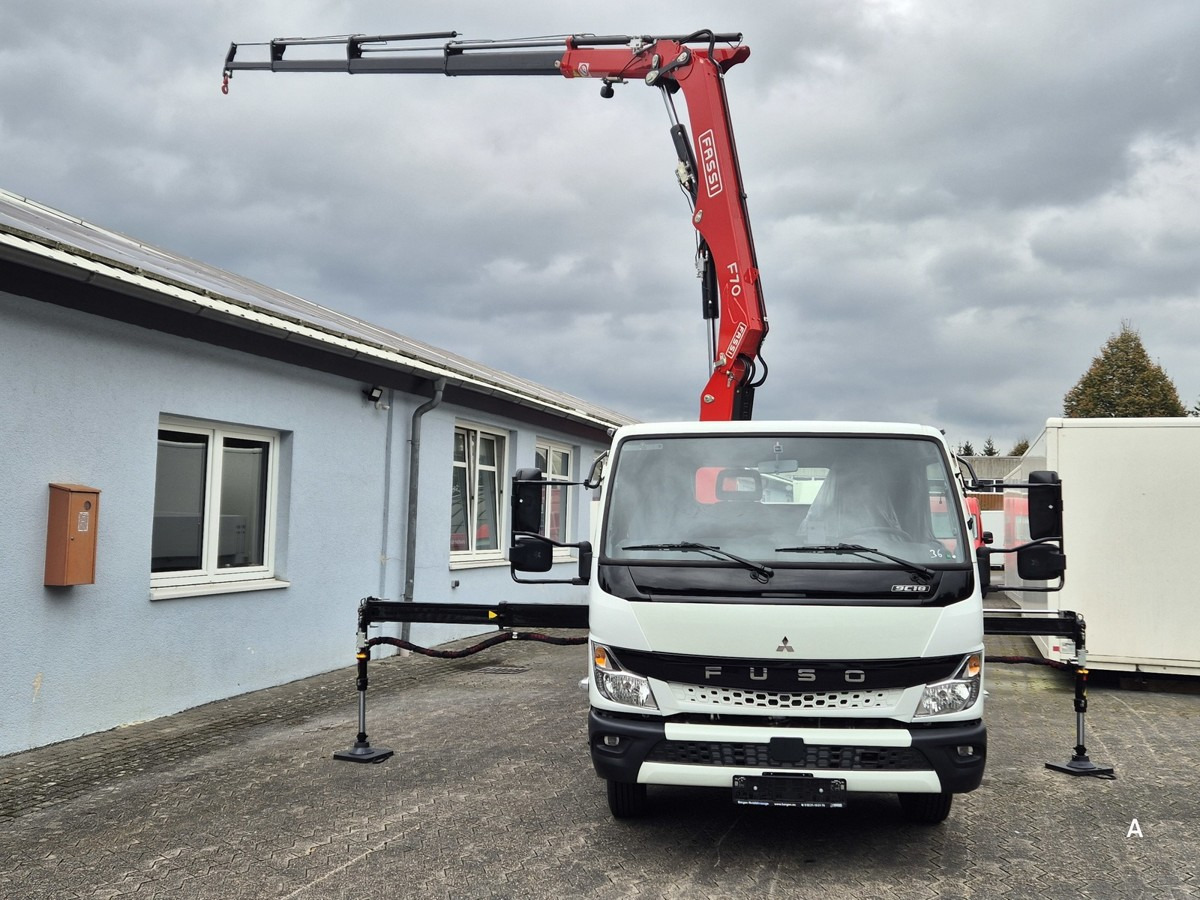 FUSO FUSO 9C18 Canter Alu Pritsche 5.5m Kran 3x hydr. - Flatbed van: picture 4 FUSO FUSO 9C18 Canter Alu Pritsche 5.5m Kran 3x hydr. - Flatbed van: picture 4