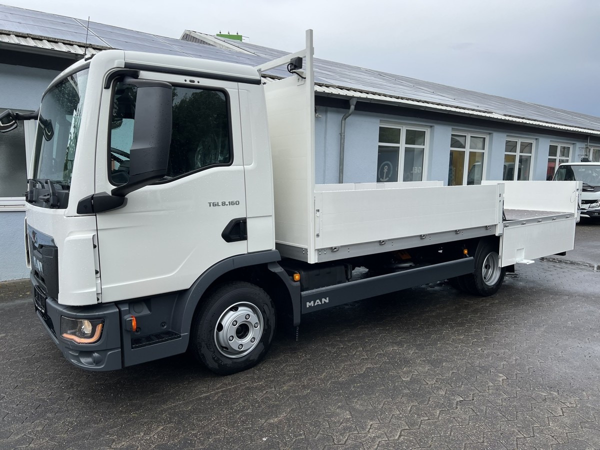 MAN TGL 8.160 BL NEU Alu Pritsche 5.5m 8.190 - Flatbed van: picture 5 MAN TGL 8.160 BL NEU Alu Pritsche 5.5m 8.190 - Flatbed van: picture 5