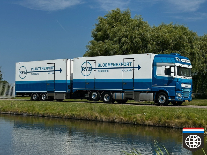 DAF XF 460 FAN TOP CONDITION - TRS ICELAND - 49CC flower combination - Refrigerator truck: picture 2 DAF XF 460 FAN TOP CONDITION - TRS ICELAND - 49CC flower combination - Refrigerator truck: picture 2
