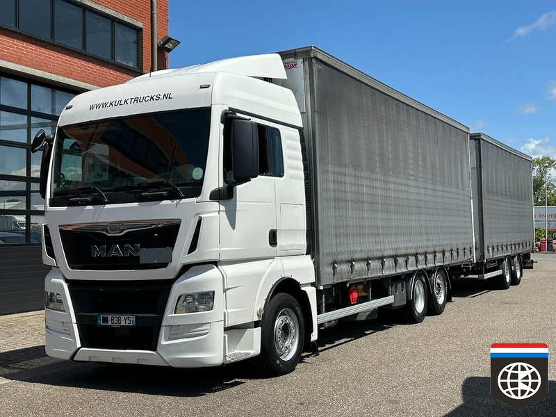 MAN TGX 26.480 RETARDER - NIGHT A/C - 130M3 COMBINATION - Curtainsider truck: picture 2 MAN TGX 26.480 RETARDER - NIGHT A/C - 130M3 COMBINATION - Curtainsider truck: picture 2