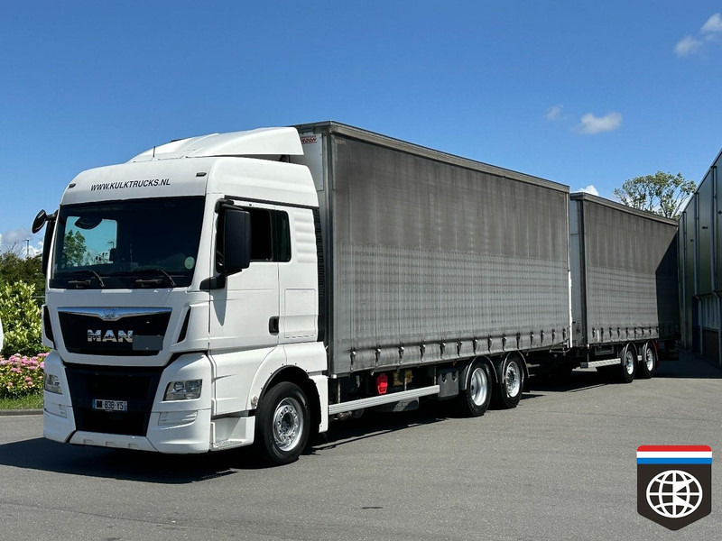 MAN TGX 26.480 RETARDER - NIGHT A/C - 130M3 COMBINATION - Curtainsider truck: picture 1 MAN TGX 26.480 RETARDER - NIGHT A/C - 130M3 COMBINATION - Curtainsider truck: picture 1