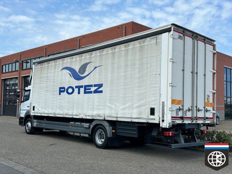 Mercedes-Benz ATEGO 12t - CURTAIN SIDE - HARD FLOOR 8.5m box - AIRCO - Curtainsider truck: picture 4 Mercedes-Benz ATEGO 12t - CURTAIN SIDE - HARD FLOOR 8.5m box - AIRCO - Curtainsider truck: picture 4