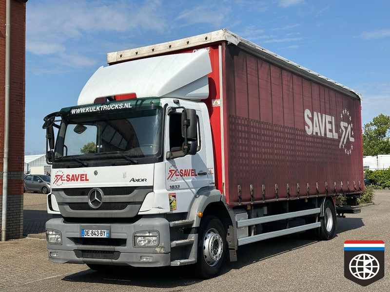 Mercedes-Benz AXOR 1833 TAIL LIFT - MANUAL GEARBOX - Curtainsider truck: picture 5 Mercedes-Benz AXOR 1833 TAIL LIFT - MANUAL GEARBOX - Curtainsider truck: picture 5