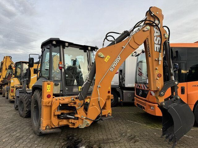 Case 570SV, 4+1 Schaufel, Telestiel, Palettengabel,AC - Backhoe loader: picture 2 Case 570SV, 4+1 Schaufel, Telestiel, Palettengabel,AC - Backhoe loader: picture 2