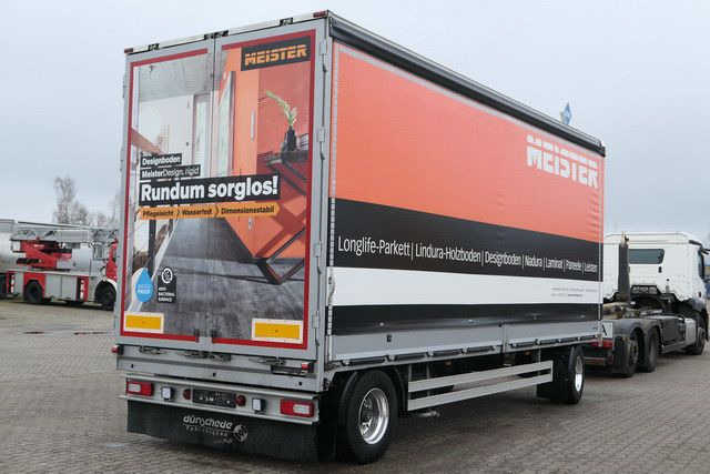 Duenschede PA 18/7, Jumbo, Bordwände, Alu-Felgen - Curtainsider trailer: picture 4 Duenschede PA 18/7, Jumbo, Bordwände, Alu-Felgen - Curtainsider trailer: picture 4