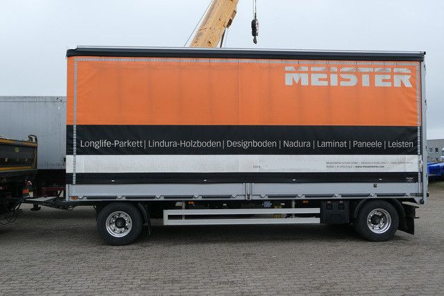 Duenschede PA 18/7, Jumbo, Bordwände, Alu-Felgen - Curtainsider trailer: picture 2 Duenschede PA 18/7, Jumbo, Bordwände, Alu-Felgen - Curtainsider trailer: picture 2