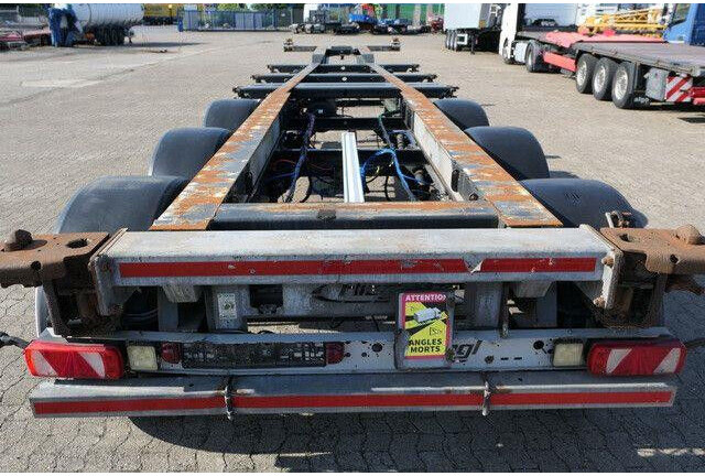 Low loader semi-trailer Fliegl SDS 380 SDS01, 20/30 & 40 Fuß Container, BPW: picture 8