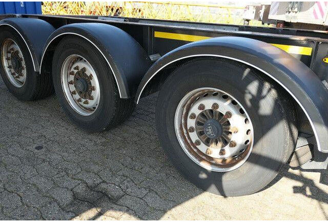 Low loader semi-trailer Fliegl SDS 380 SDS01, 20/30 & 40 Fuß Container, BPW: picture 10