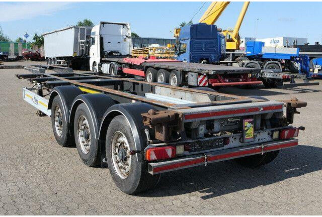 Low loader semi-trailer Fliegl SDS 380 SDS01, 20/30 & 40 Fuß Container, BPW: picture 7
