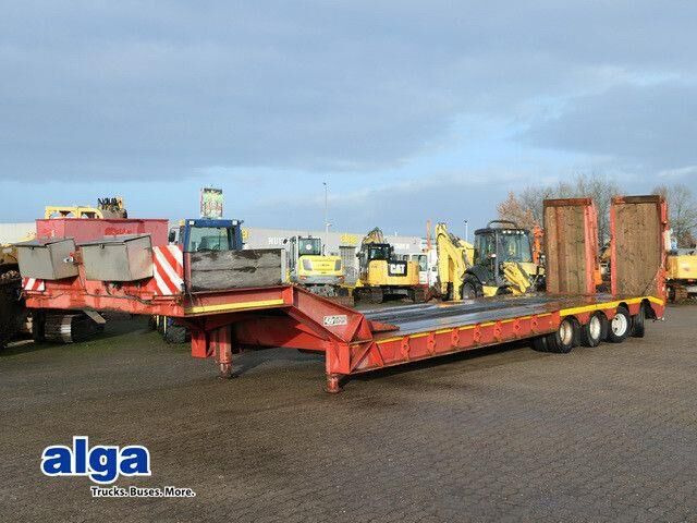 Gheysen & Verpoort, Gelenkt, Hydr. Rampen, Luf - Low loader semi-trailer: picture 1 Gheysen & Verpoort, Gelenkt, Hydr. Rampen, Luf - Low loader semi-trailer: picture 1