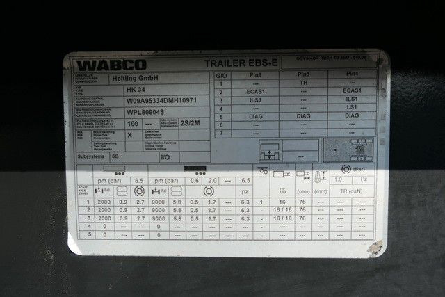 Tipper semi-trailer Heitlingen HK 34, Alu, 51m³,Luft-Lift,Alu-Felgen Heitlingen HK 34, Alu, 51m³,Luft-Lift,Alu-Felgen: picture 12