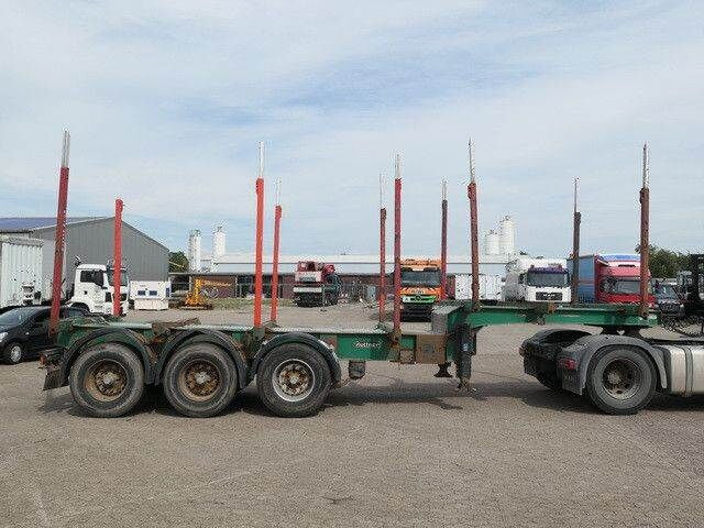 Huttner SART 39/3, EXTE, BPW, Luft-Lift, - Timber semi-trailer: picture 2 Huttner SART 39/3, EXTE, BPW, Luft-Lift, - Timber semi-trailer: picture 2