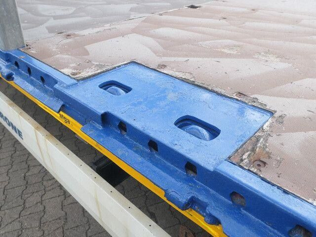 Dropside/ Flatbed semi-trailer Krone SD, Containerverschlüsse, Luft-Lift, BPW, Rungen: picture 11