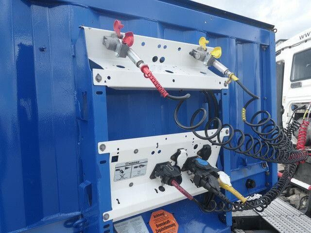 Dropside/ Flatbed semi-trailer Krone SD, Containerverschlüsse, Luft-Lift, BPW, Rungen: picture 10