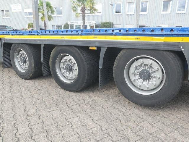 Dropside/ Flatbed semi-trailer Krone SD, Containerverschlüsse, Luft-Lift, BPW, Rungen: picture 12
