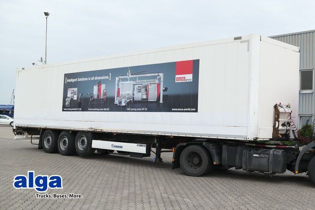 Krone SD, Schlüssellochblech, Luft-Lift, SAF-Achsen - Closed box semi-trailer: picture 1 Krone SD, Schlüssellochblech, Luft-Lift, SAF-Achsen - Closed box semi-trailer: picture 1