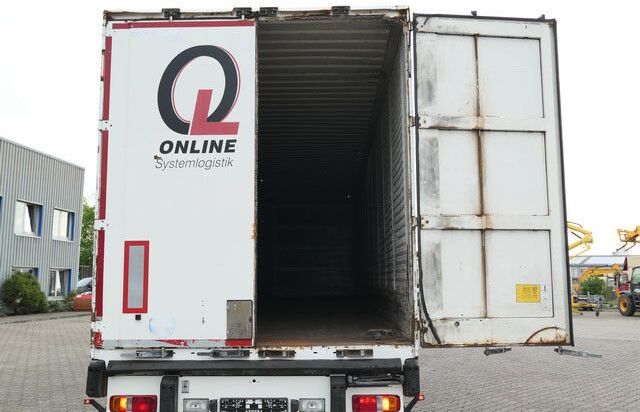 Krone SD, Schlüssellochblech, Luft-Lift, SAF-Achsen - Closed box semi-trailer: picture 5 Krone SD, Schlüssellochblech, Luft-Lift, SAF-Achsen - Closed box semi-trailer: picture 5